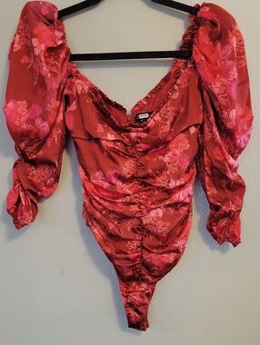 For Love and Lemons Floral BodySuit